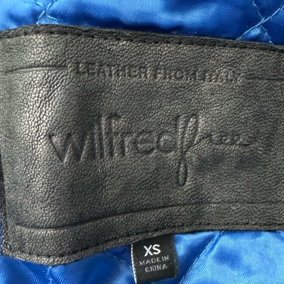 Wilfred Free Moto leather jacket xs - Picture 3 of 5